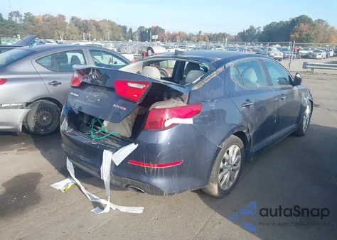 2015 Kia Optima Ex z USA, uszkodzony, nr VIN 5XXGN4A72FG490421